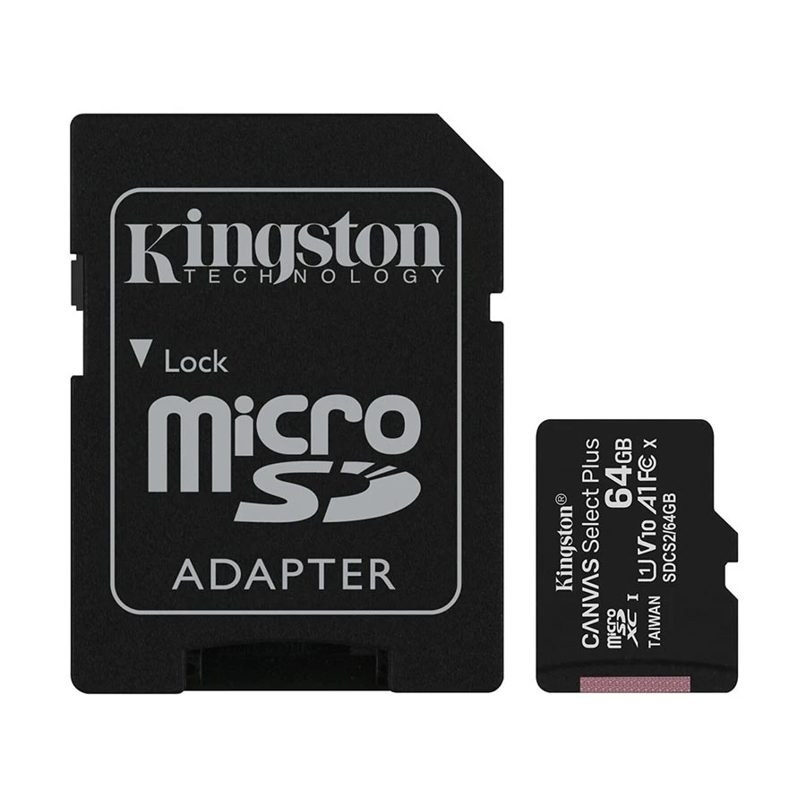 Kingston Canvas Select Plus 64GB Memory Card