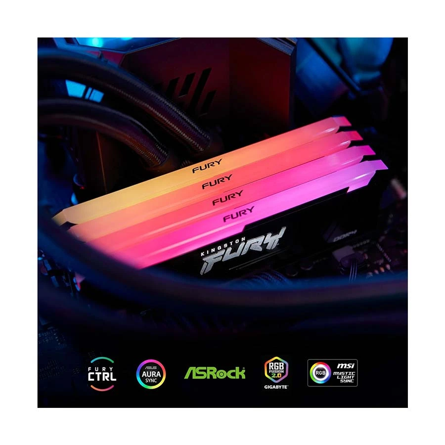 Kingston FURY Beast RGB 16GB Desktop Ram Price in Bangladesh