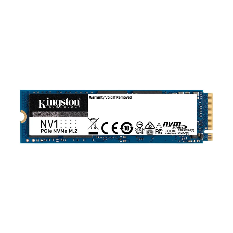 Open Box Kingston M2 1tb Kingston NVMe NV2 500Gb (Internal SSD