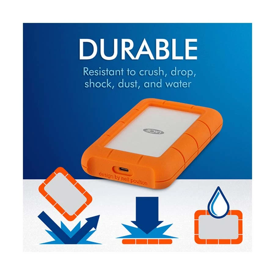 Lacie Rugged 1TB External HDD Price in Bangladesh
