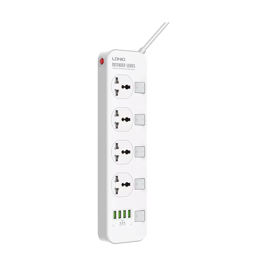 Ldnio 2 Pin 4 Port Power Strip