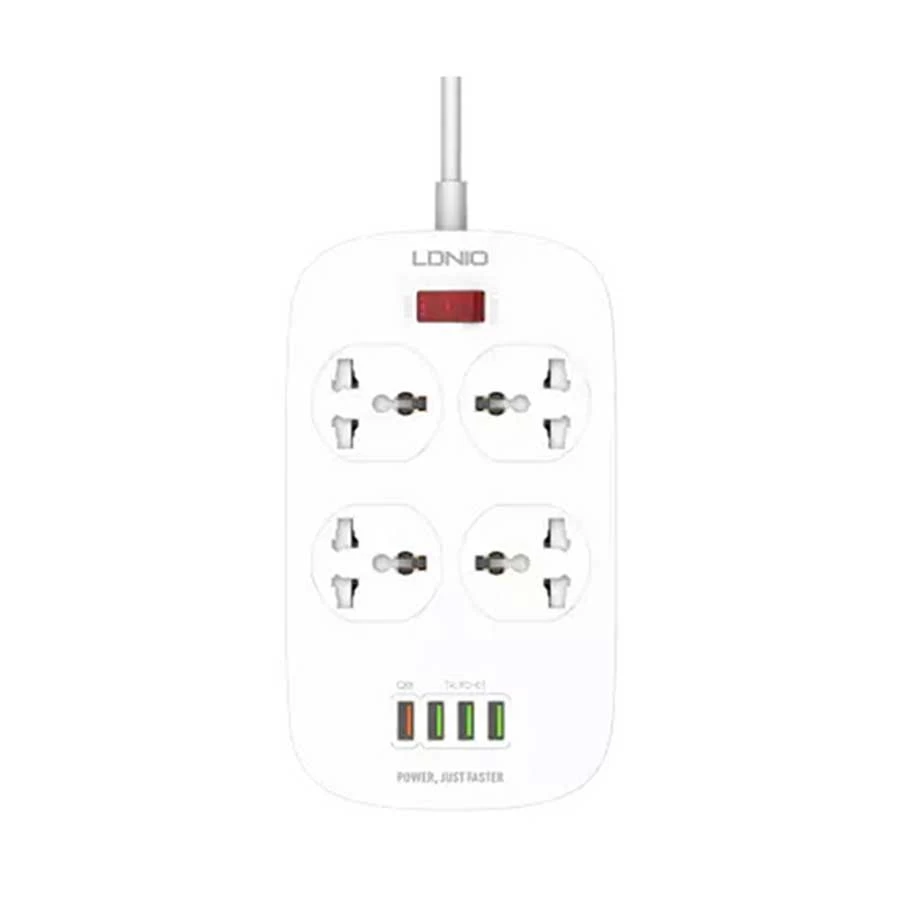 Ldnio 2 Pin 4 Port Power Strip in BD