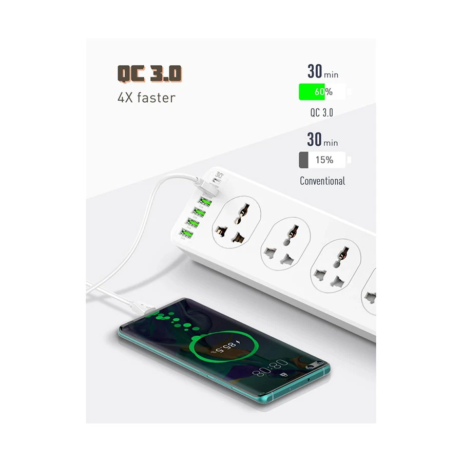 Ldnio SC10610 Power Strip Price in Bangladesh
