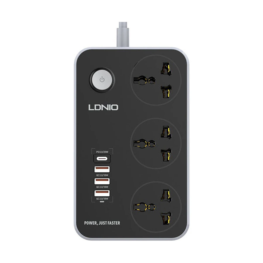 Ldnio 3 Pin Port Power Strip