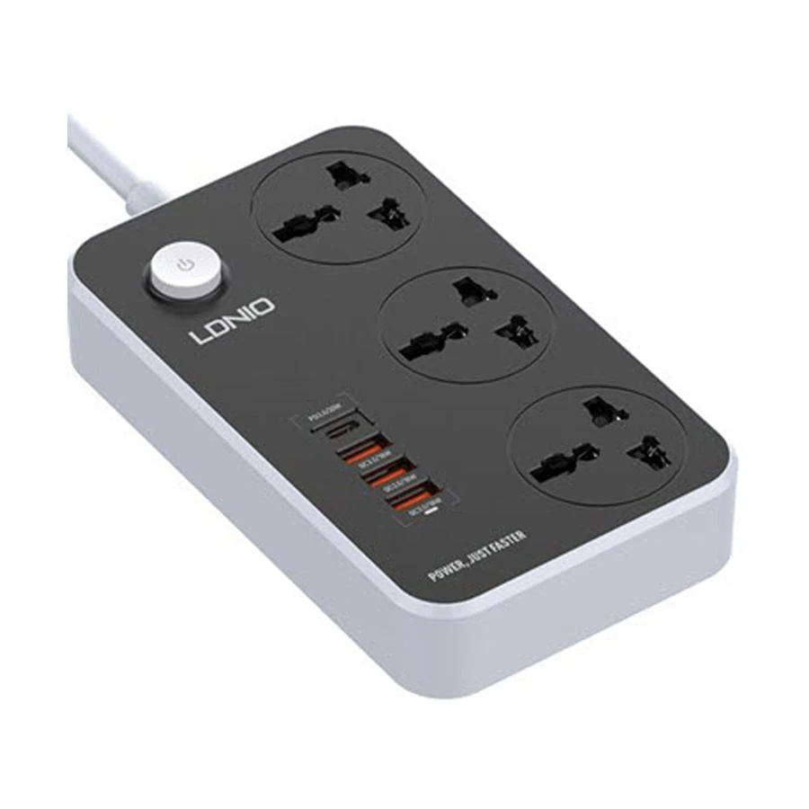 Ldnio 3 Pin Port Power Strip in BD