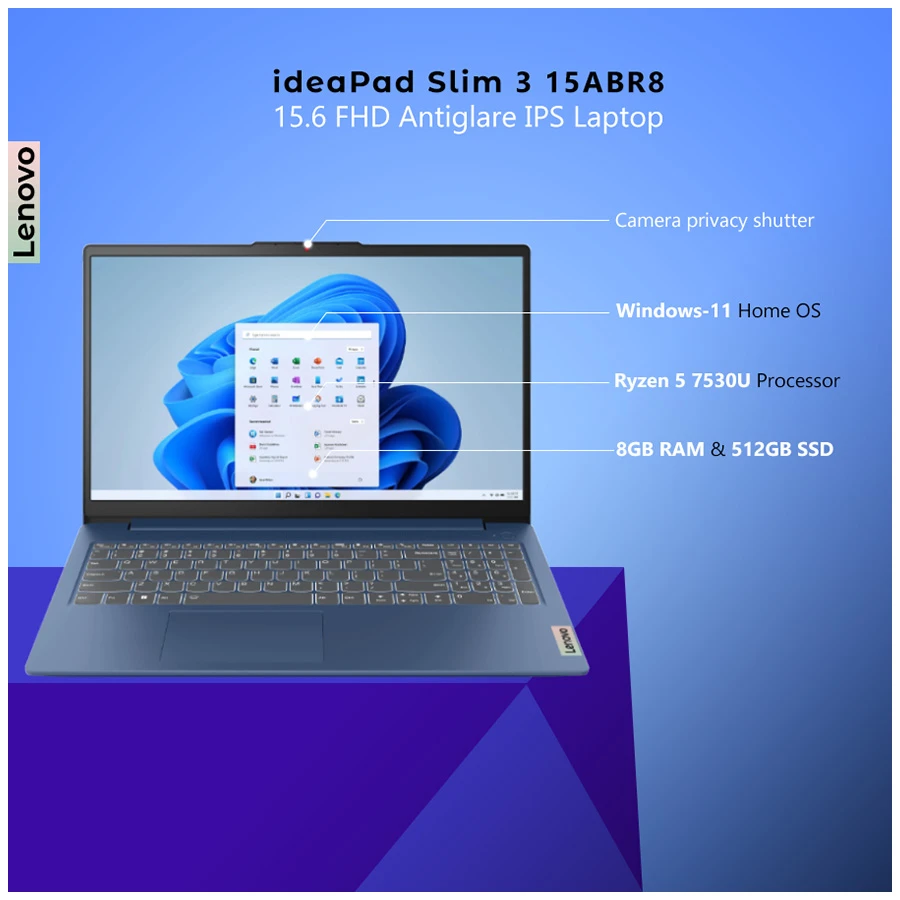 Lenovo IdeaPad Slim 3 15ABR8 All Laptop Best Price