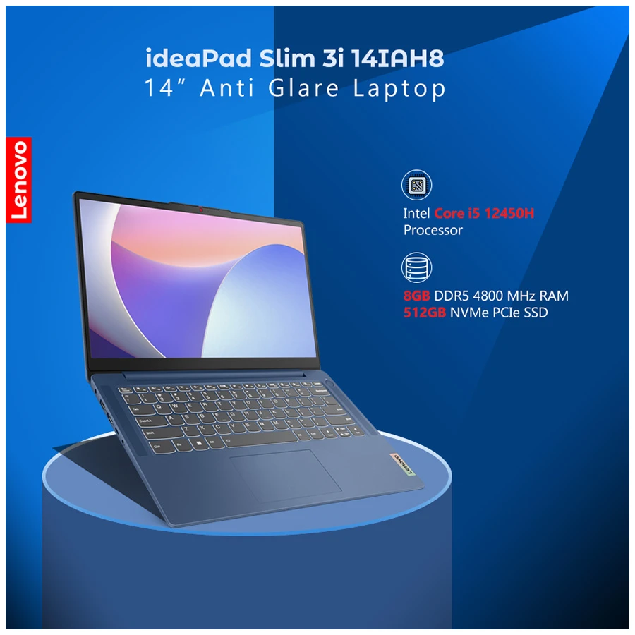 Lenovo IdeaPad Slim 3i 14IAH8 All Laptop specifications