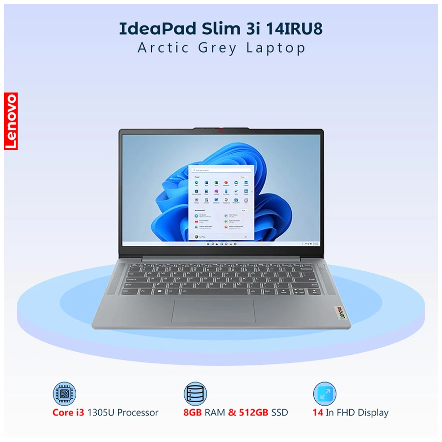 Lenovo IdeaPad Slim 3i 14IRU8 All Laptop specifications