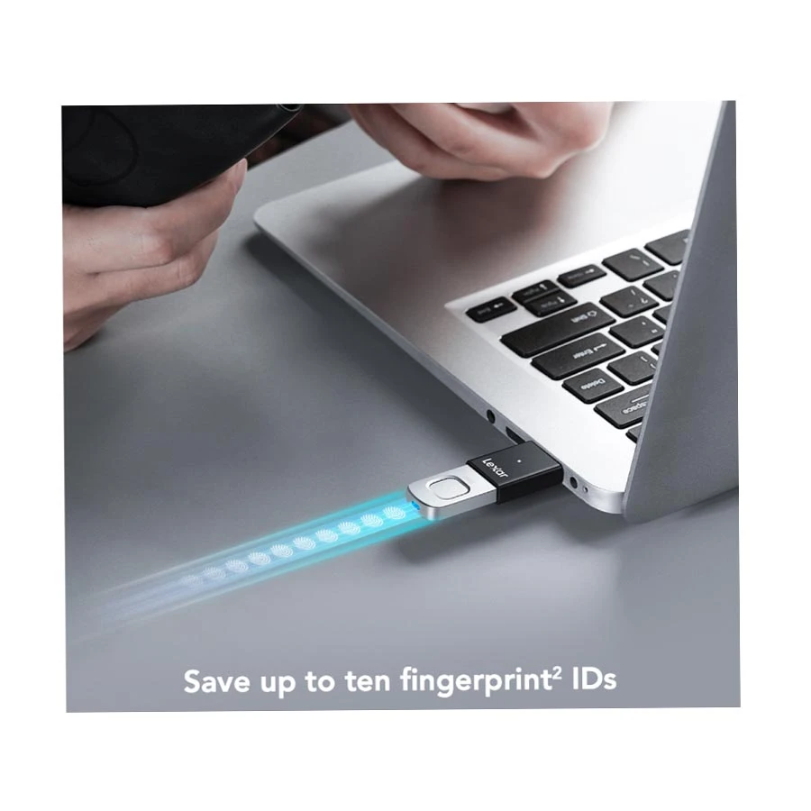 Lexar JumpDrive Fingerprint F35 Pro Pen Drive Price in BD