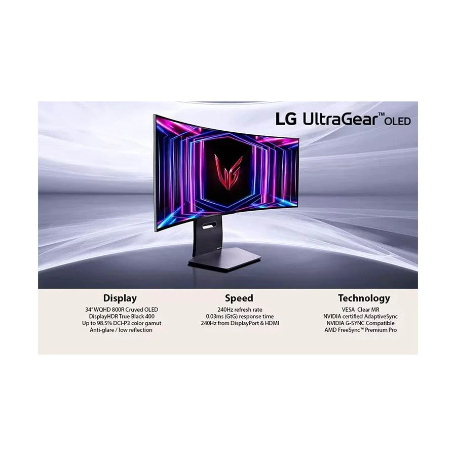 LG 34GS95QE-B Gaming Monitor Best Price