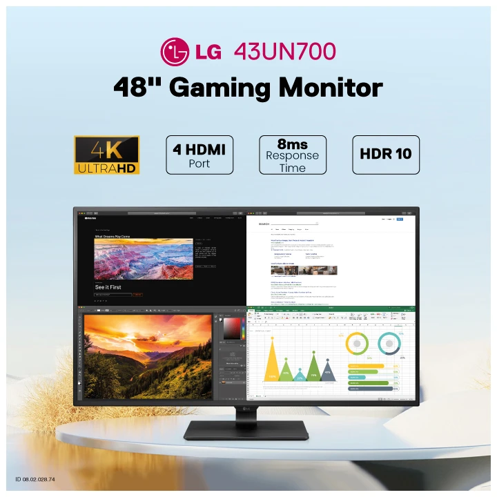 LG 43UN700 All Monitor features