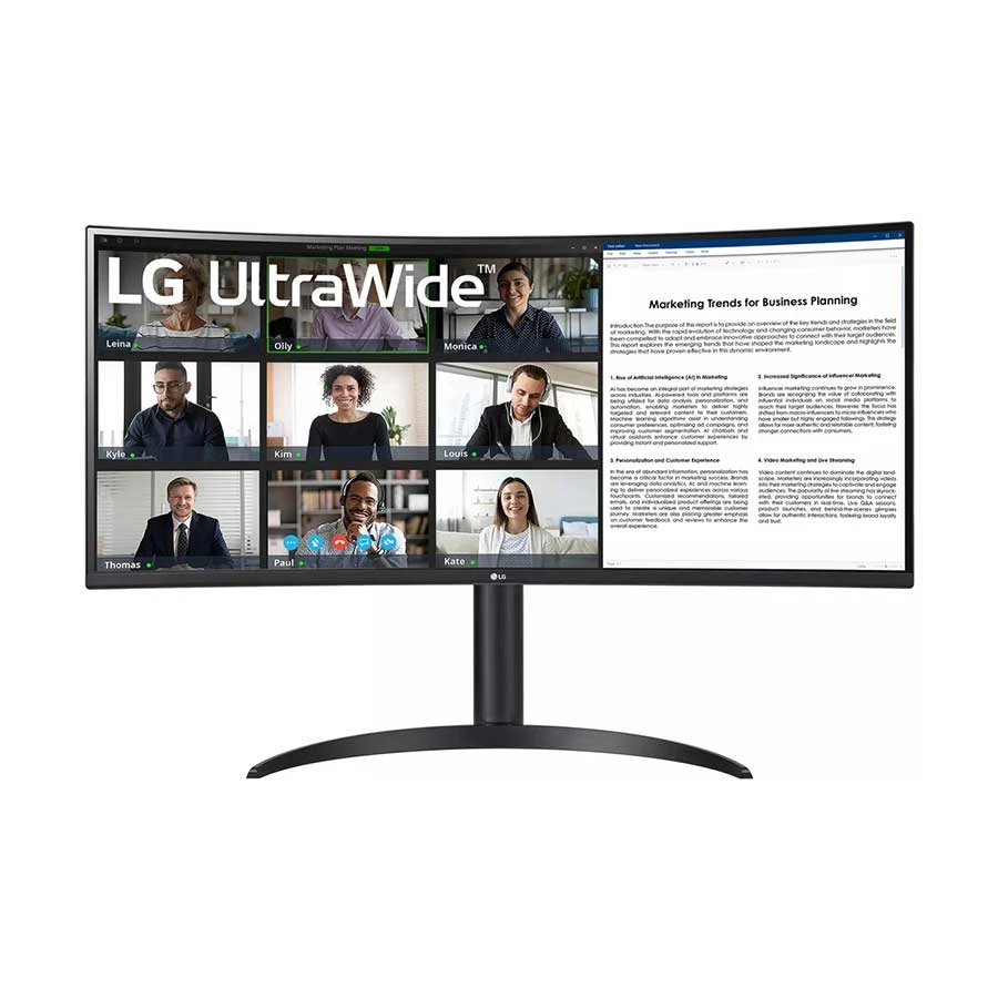 LG UltraWide 34WR55QC-B All Monitor