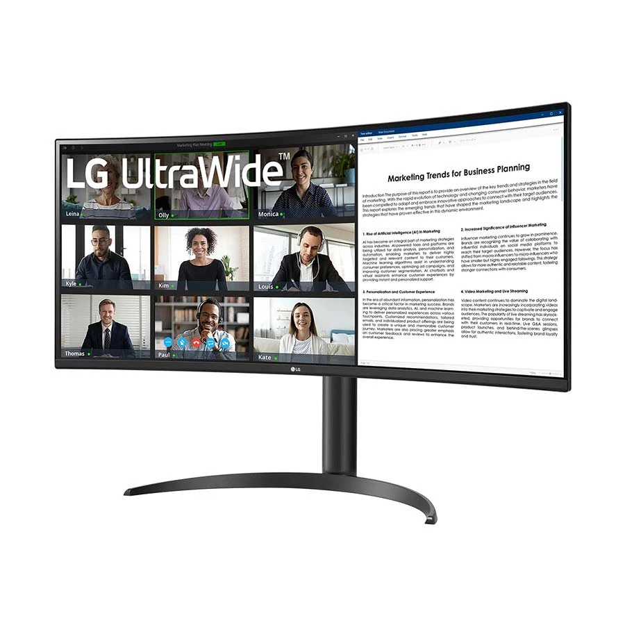 LG UltraWide 34WR55QK-B All Monitor in BD