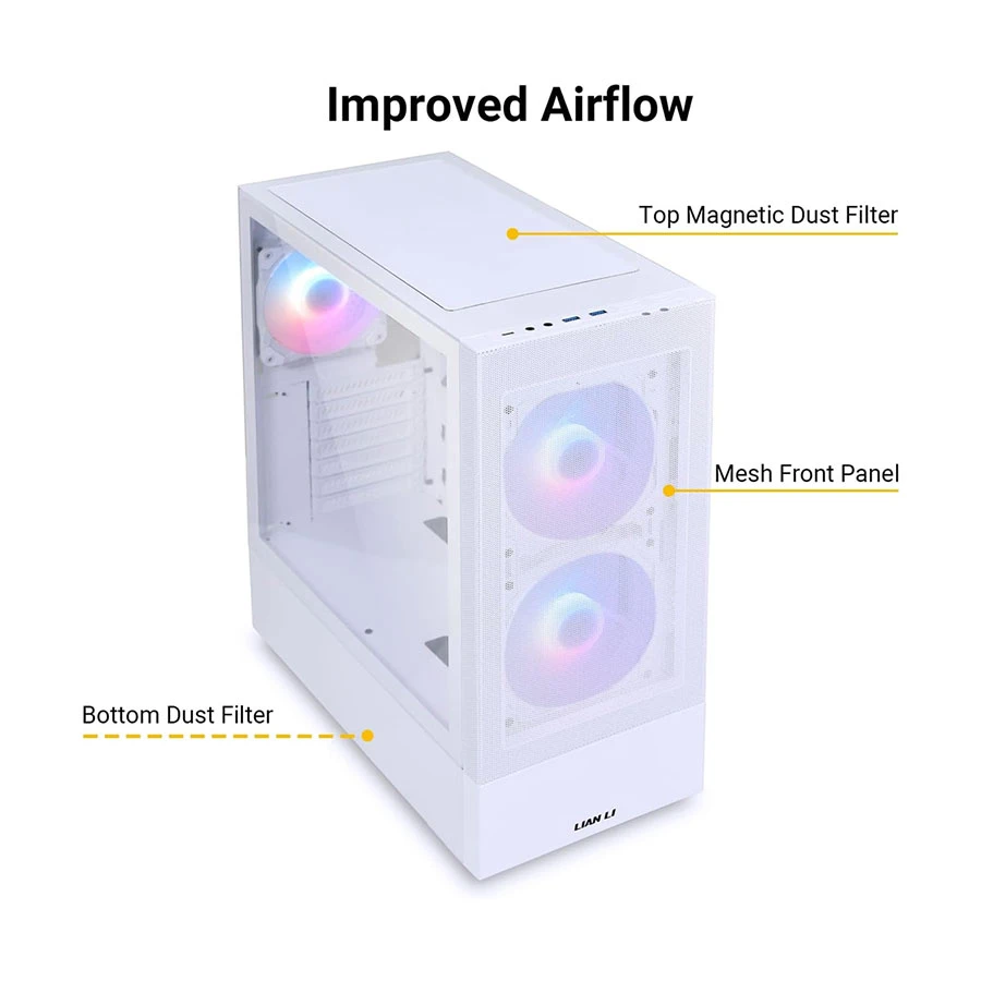 Lian Li Lancool 205 MESH RGB Casing Price in Bangladesh