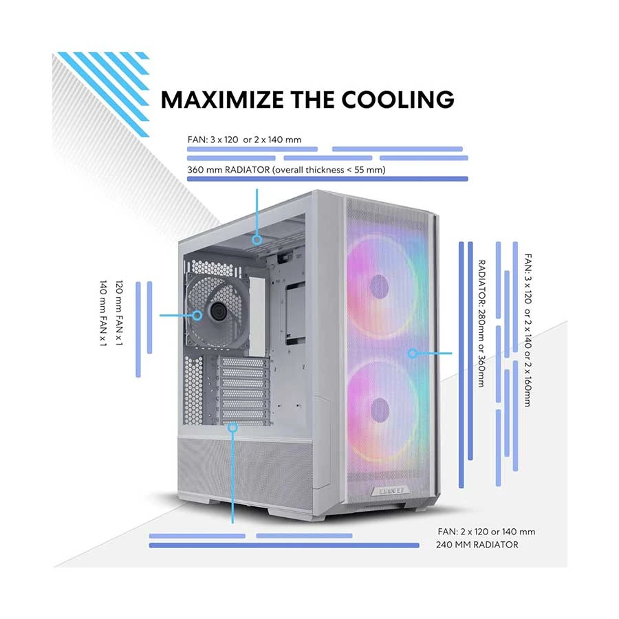Lian Li Lancool 216 ARGB Casing in BD