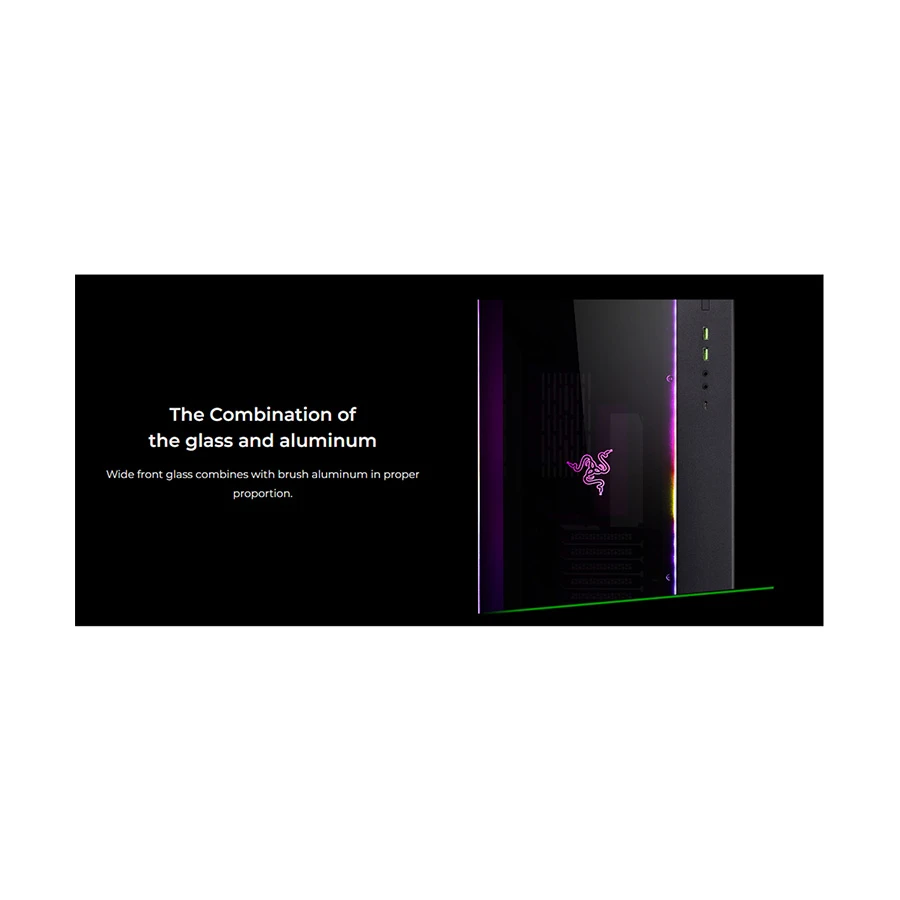 Lian Li PC-O11DX 011 Dynamic Razer Edition Casing in BD