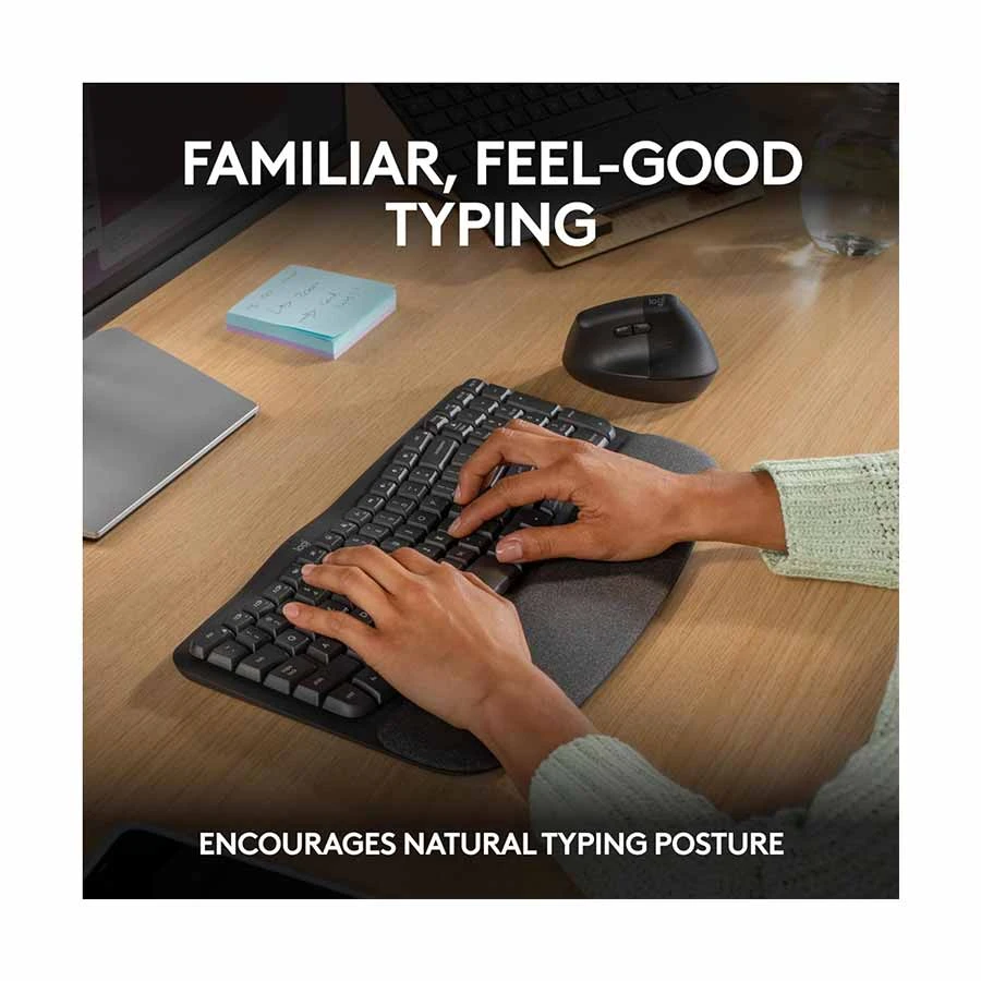 Logitech Ergo Series Wave Keys Keyboard in BD