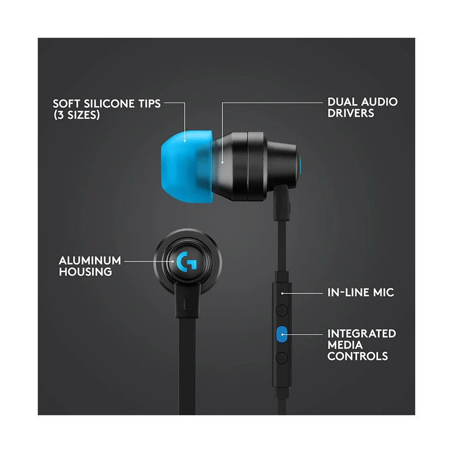 Logitech G333 Earphone specifications