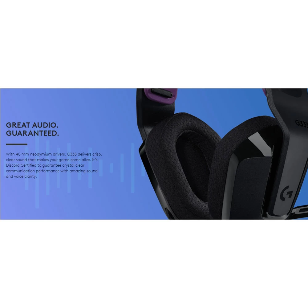Logitech G335 Headphone in BD