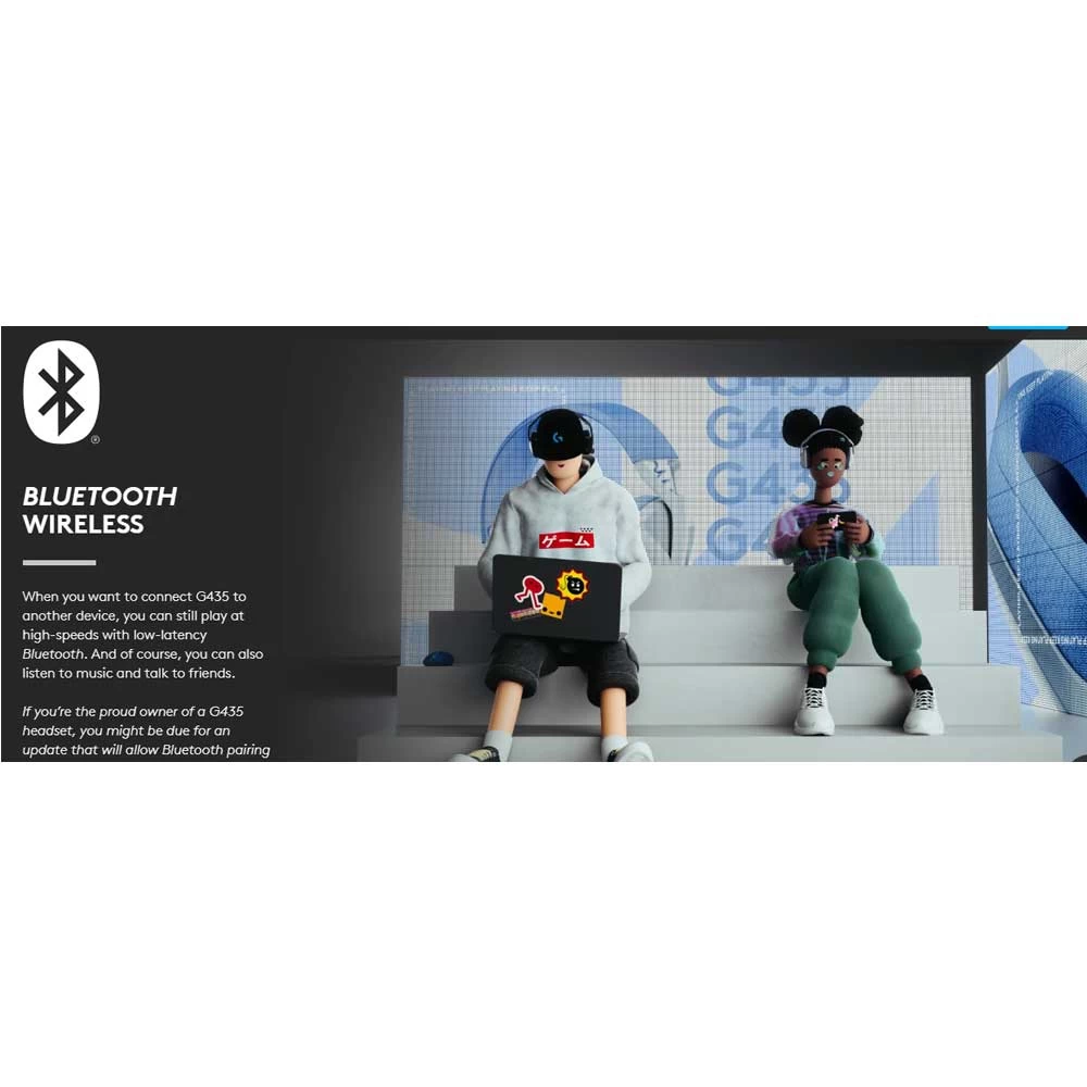 Logitech G435 Headphone specifications