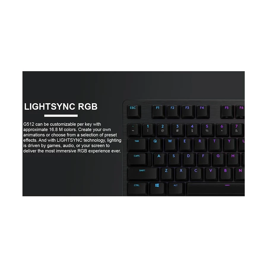 Logitech G512 Keyboard in BD
