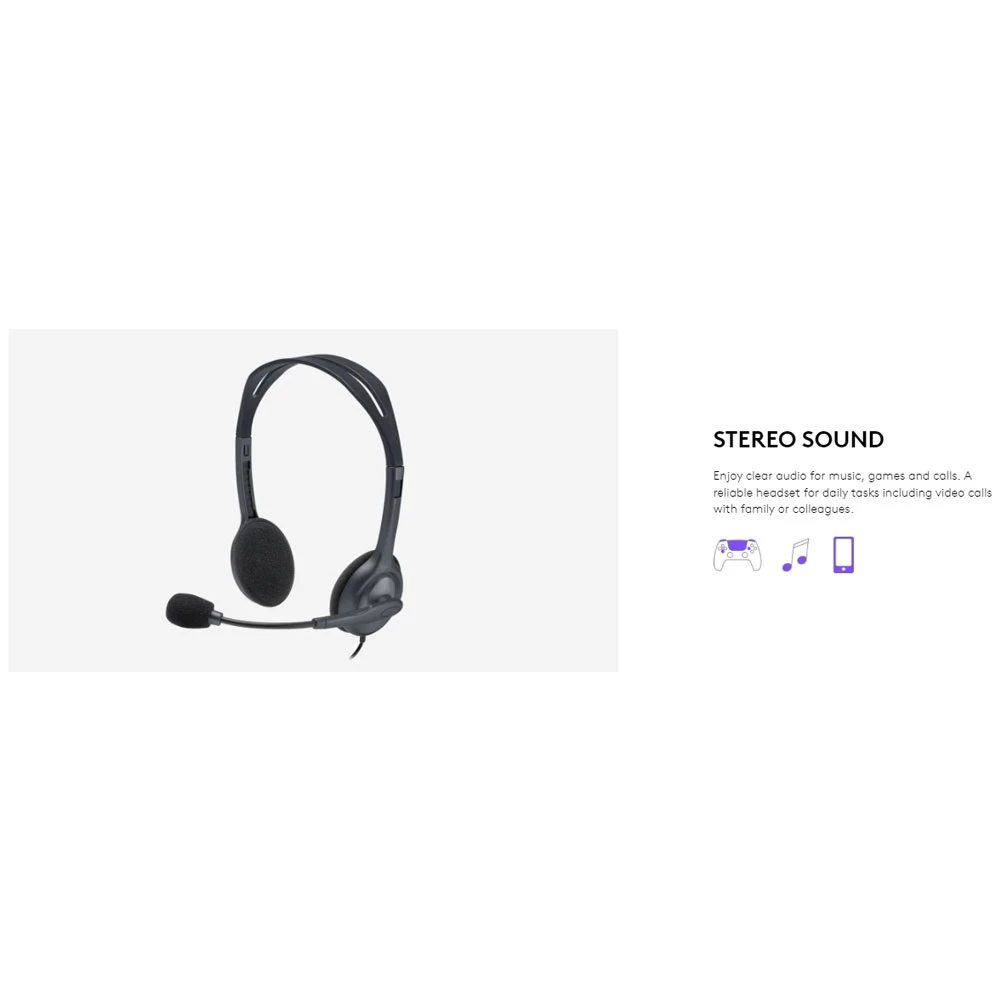 Logitech H111 Headphone in BD
