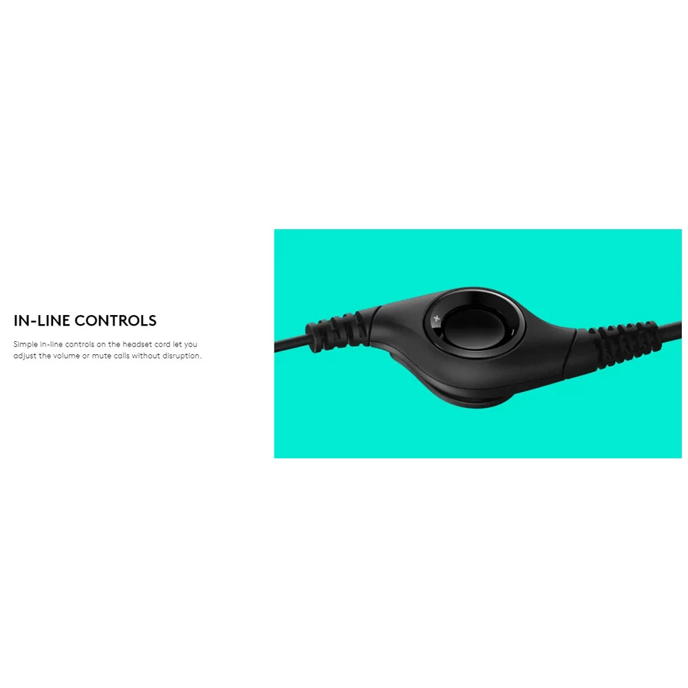 Logitech H390 Headphone in BD