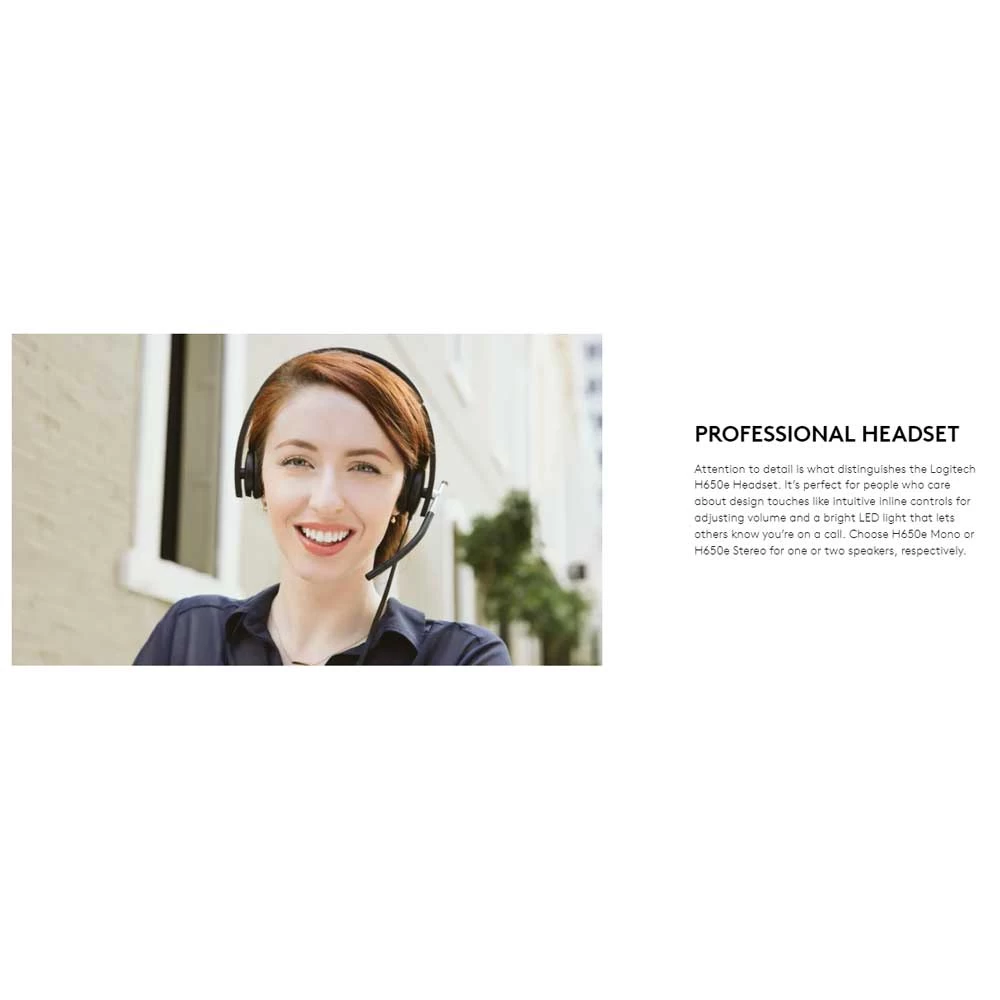 Logitech H650 Headphone in BD