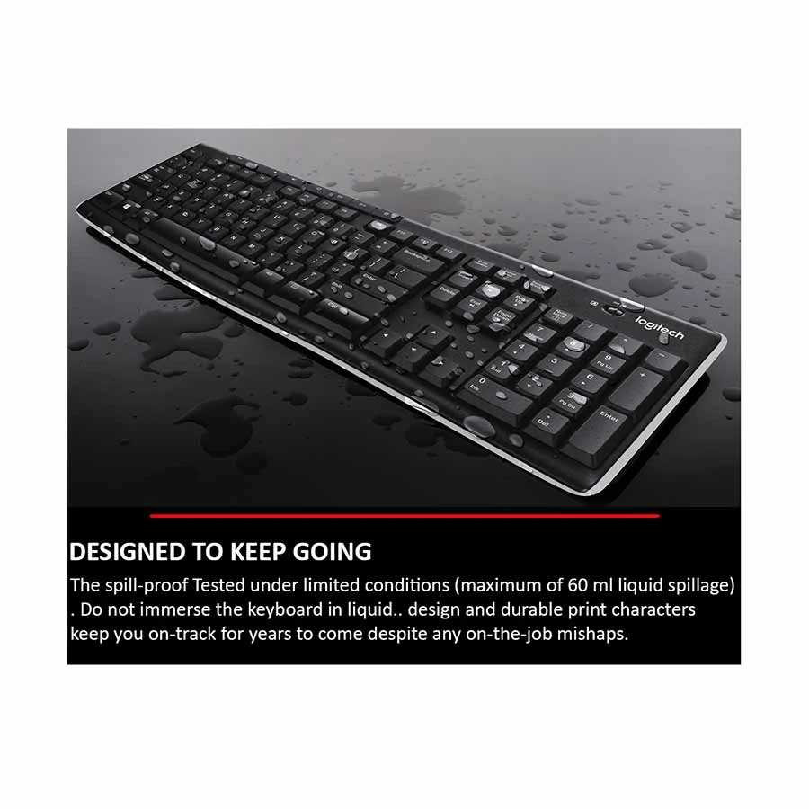 Logitech K270 Keyboard specifications