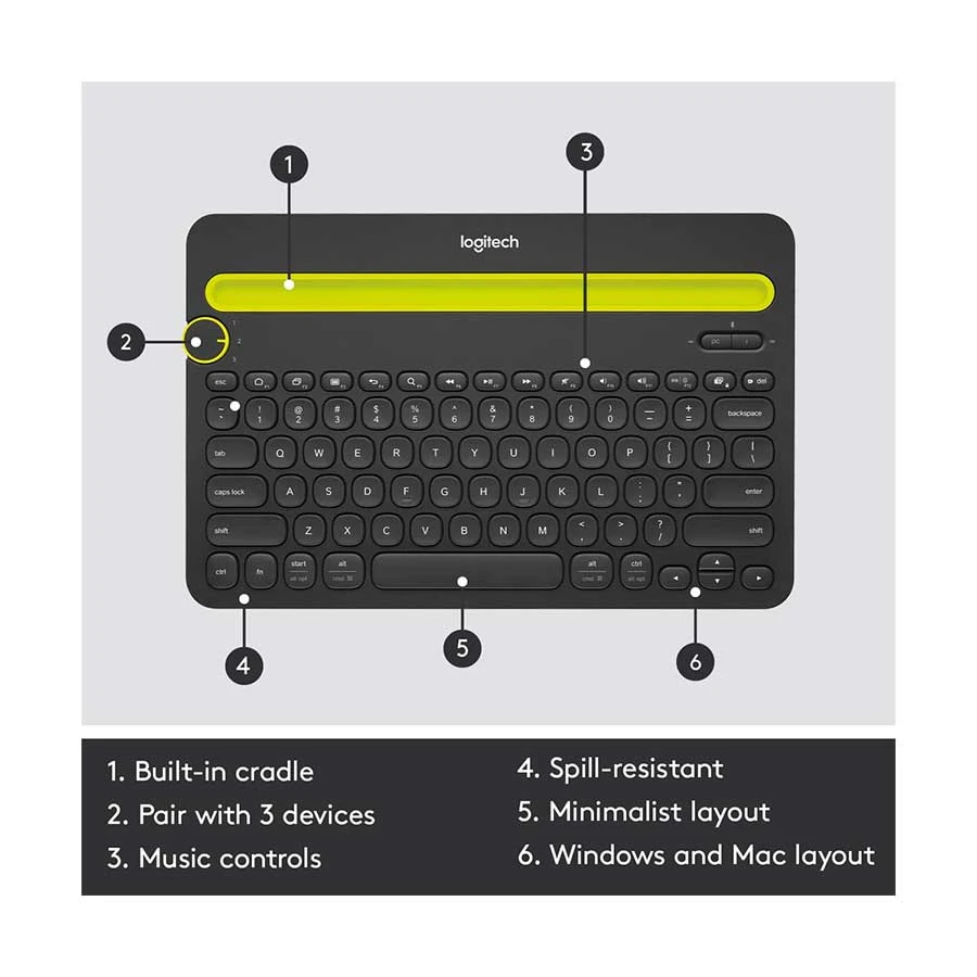 Logitech K480 Keyboard Best Price
