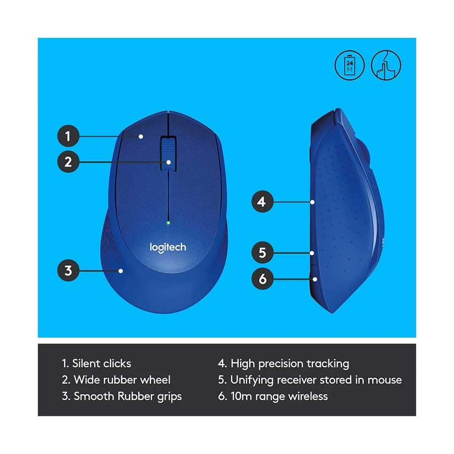 Logitech M331 Silent Plus Mouse Price in BD