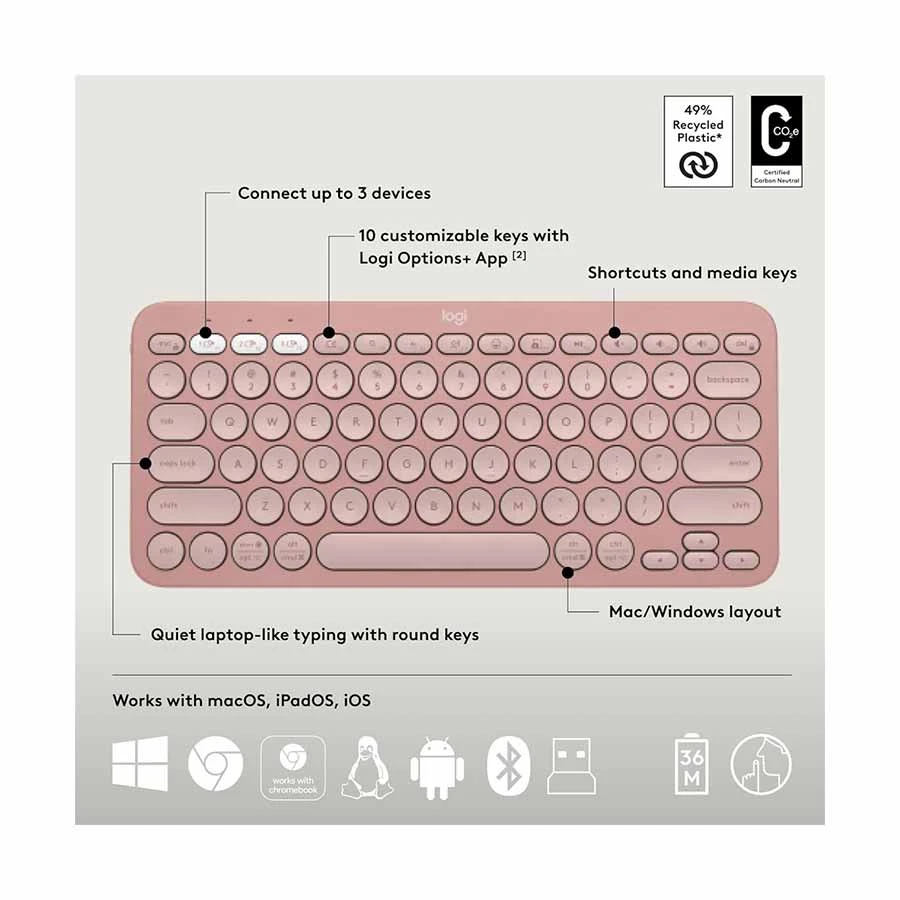 Logitech Pebble 2 Keyboard and Mouse Combo Price in BD