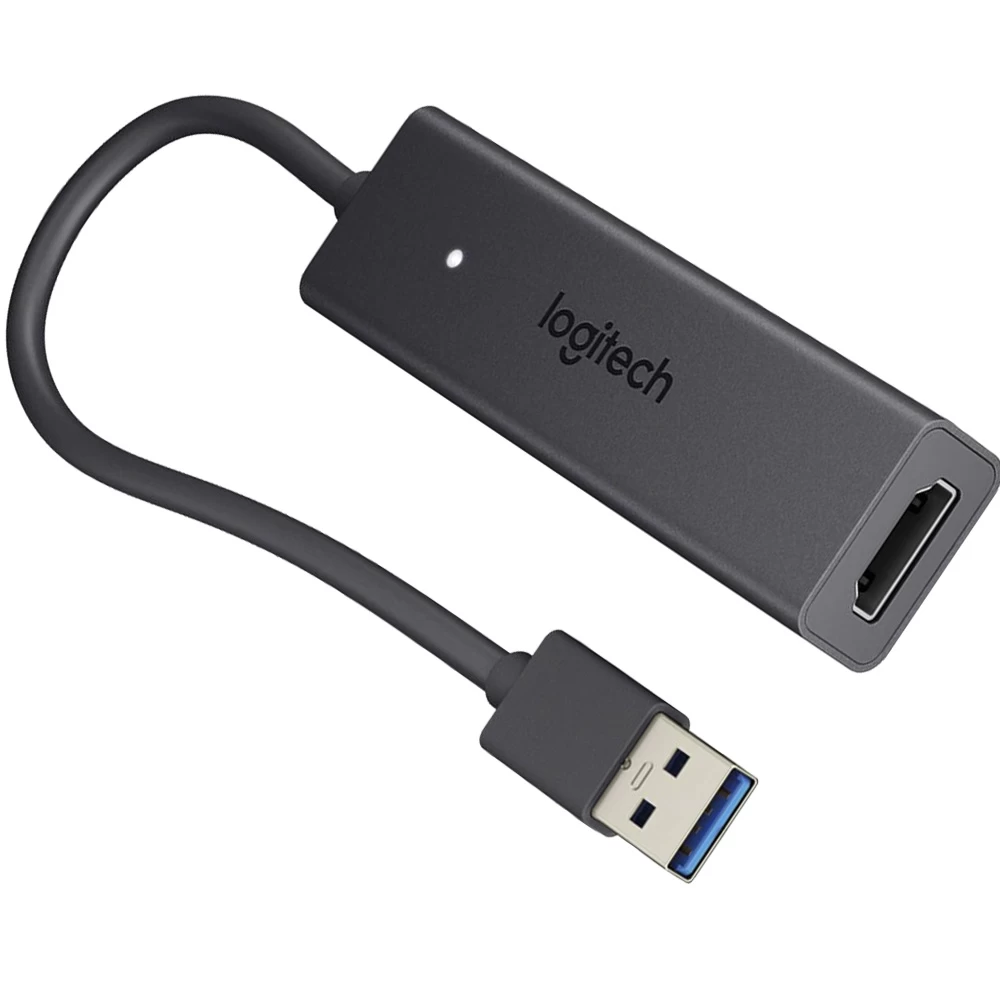 Logitech USB Male to HDMI Female USB Converter