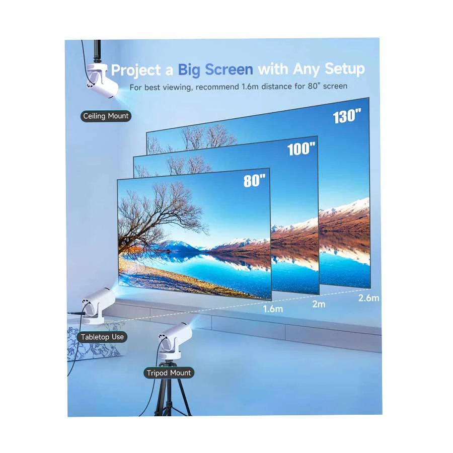 Magcubic HY300 Pro+ Projector in BD