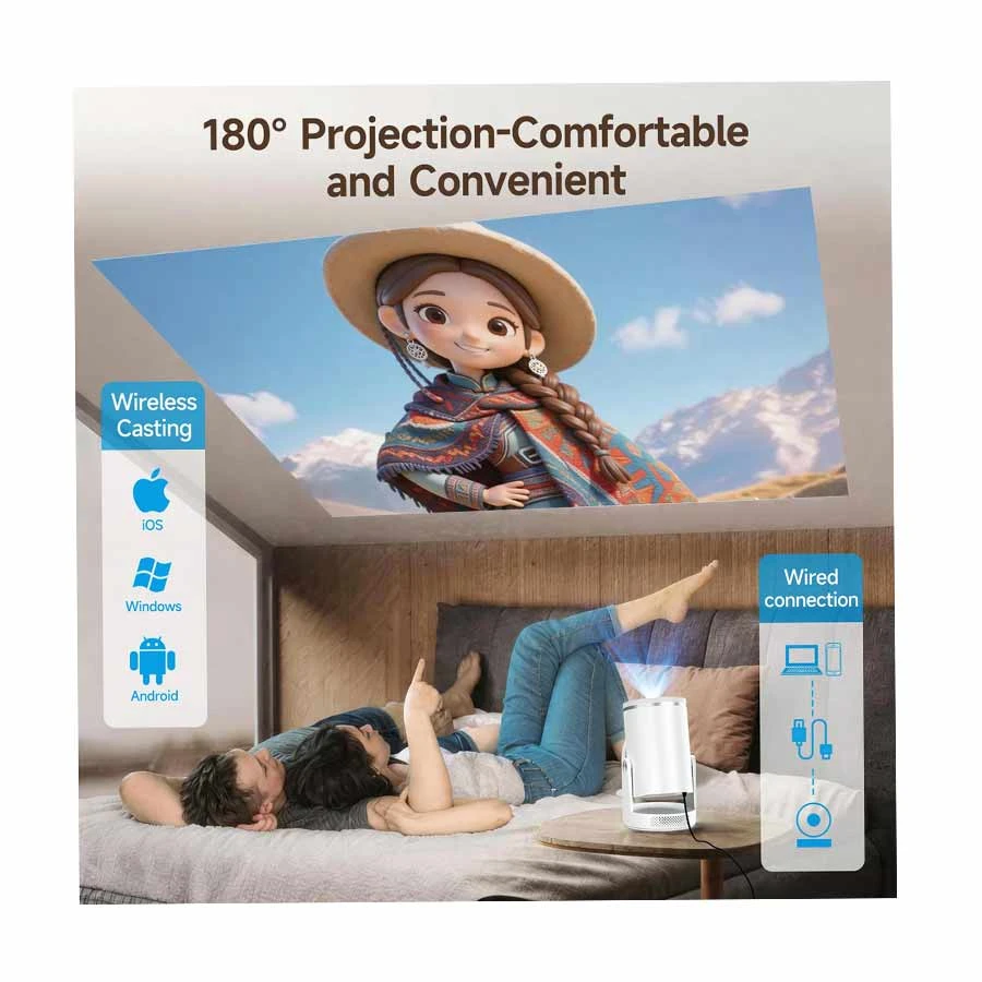 Magcubic HY320 Pro Projector in BD