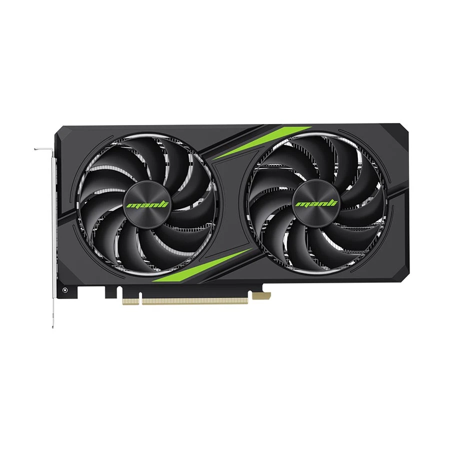 Manli Nebula V2 GeForce RTX 5060 Ti Twin Cooler Black 16GB GDDR7 Graphics Card