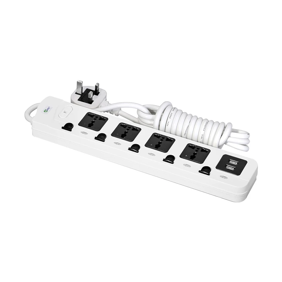 Many MTS-158-USB Power Strip
