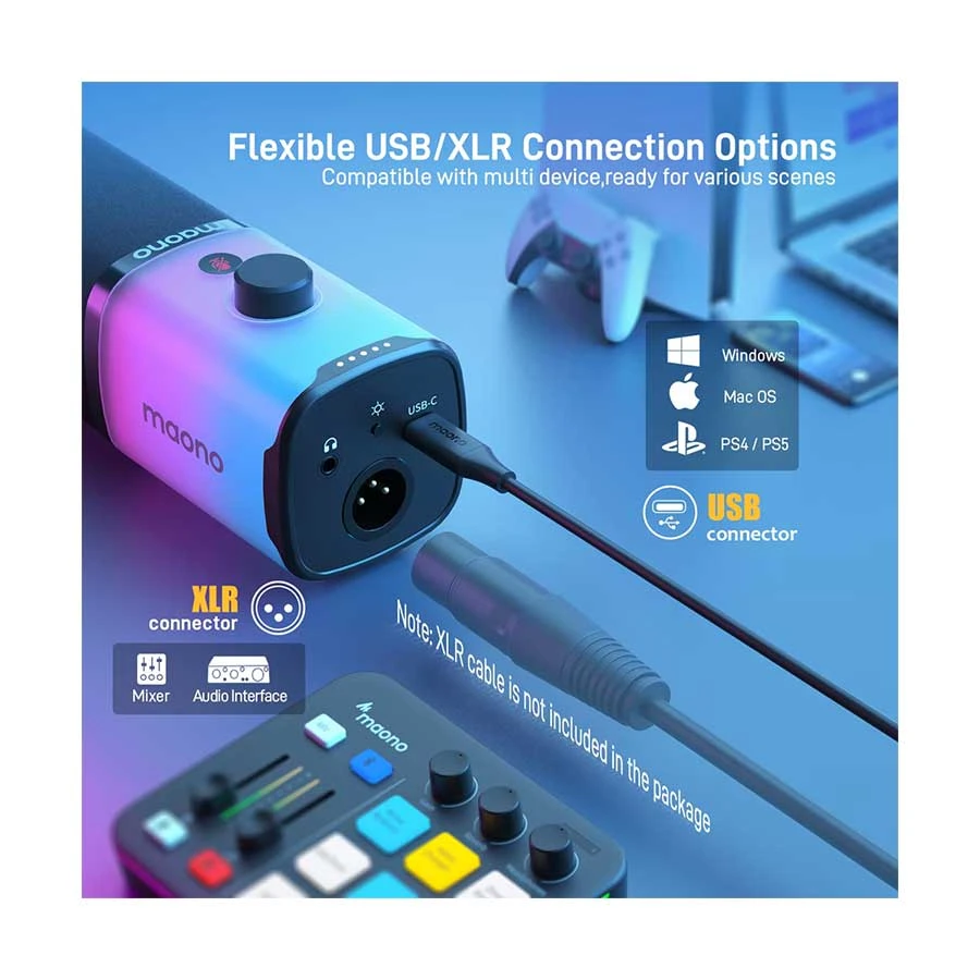 Maono PD100X Microphone specifications
