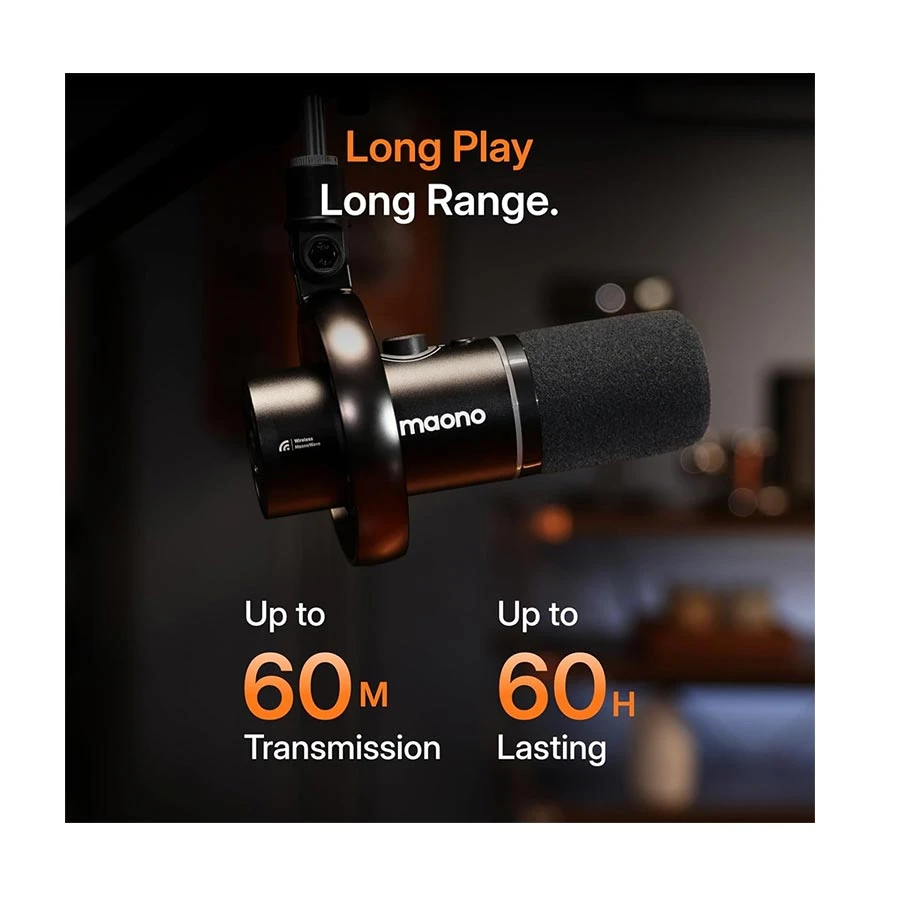 Maono PD200W Microphone specifications