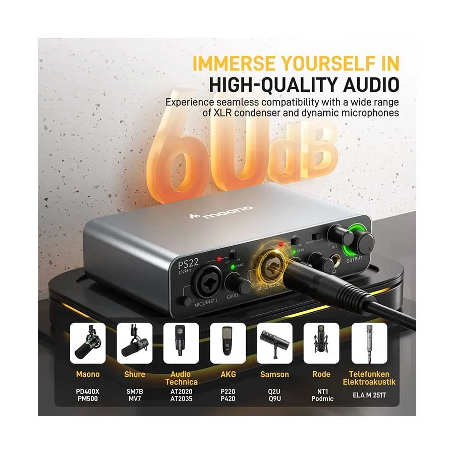 Maono PS22 Studio Equipments Price in BD