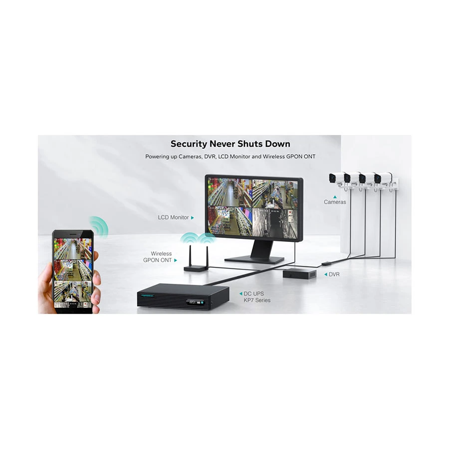 Marsriva KP7 Mini UPS specifications
