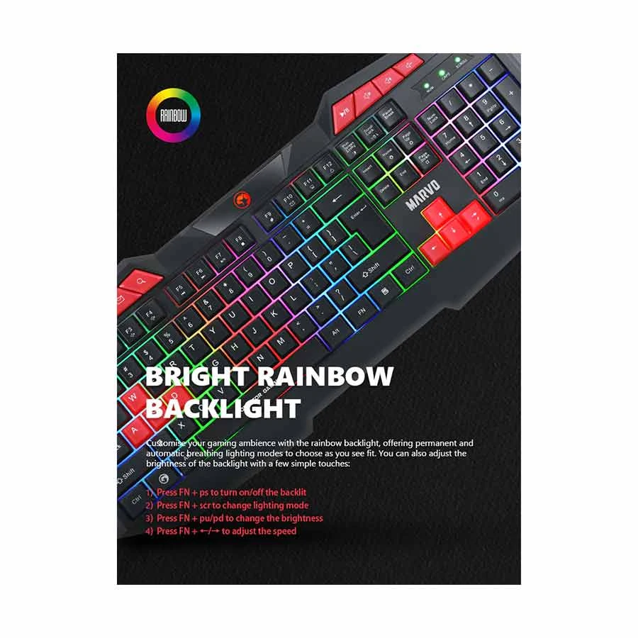 Marvo Scorpion K602 Keyboard specifications