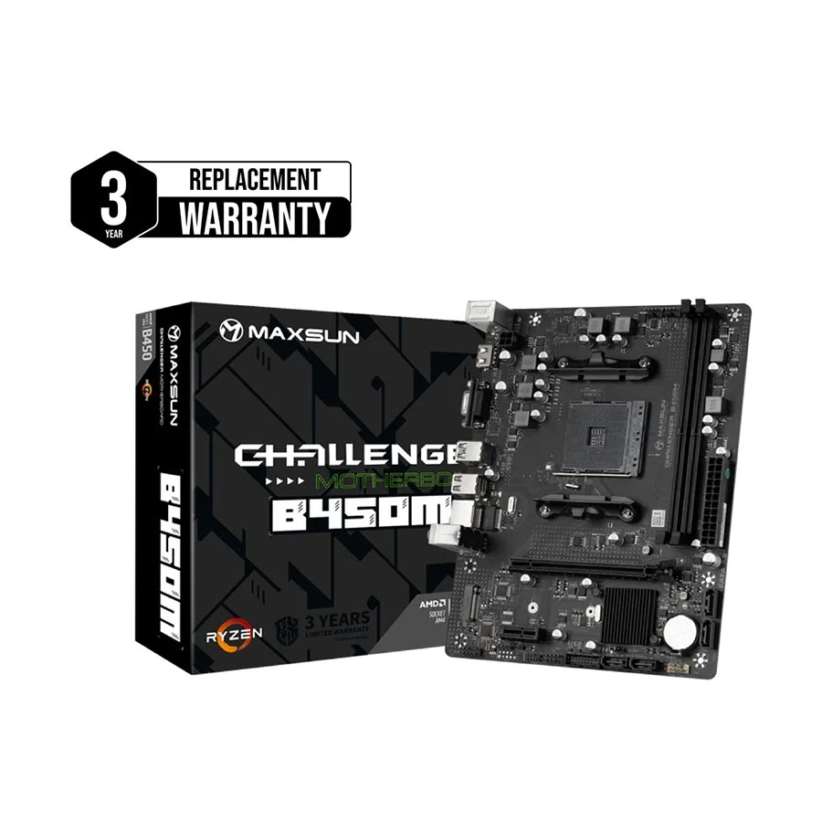 Maxsun Challenger B450M Motherboard specifications