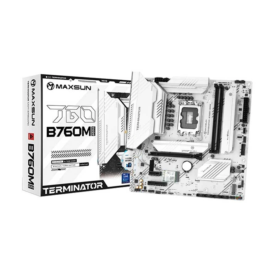 MAXSUN Maxsun Terminator B760M GKD5 ICE Motherboard