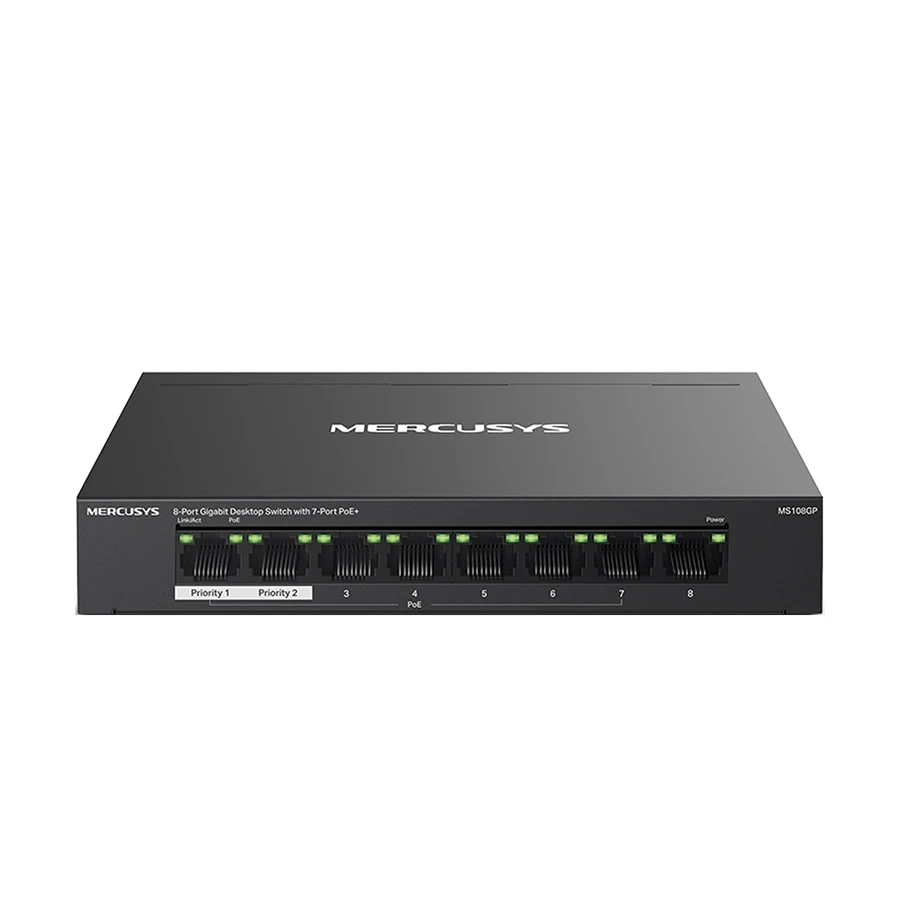 Mercusys MS108GP Network Switch