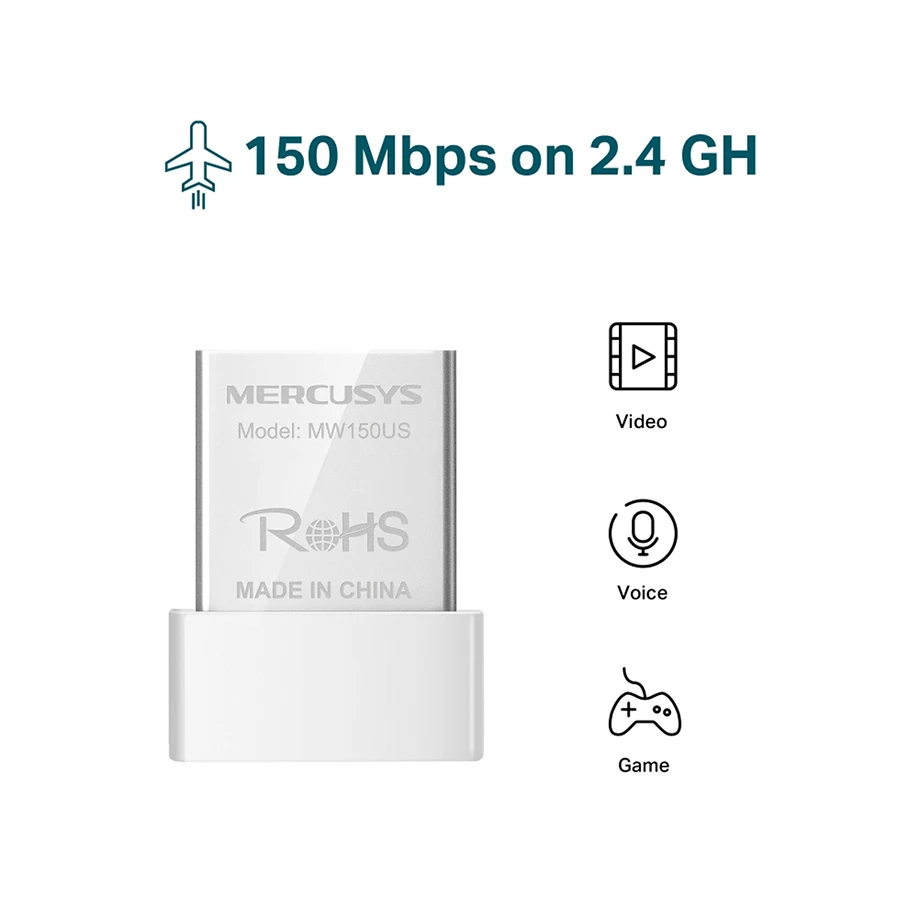 Mercusys MW150US Wifi Adapter in BD