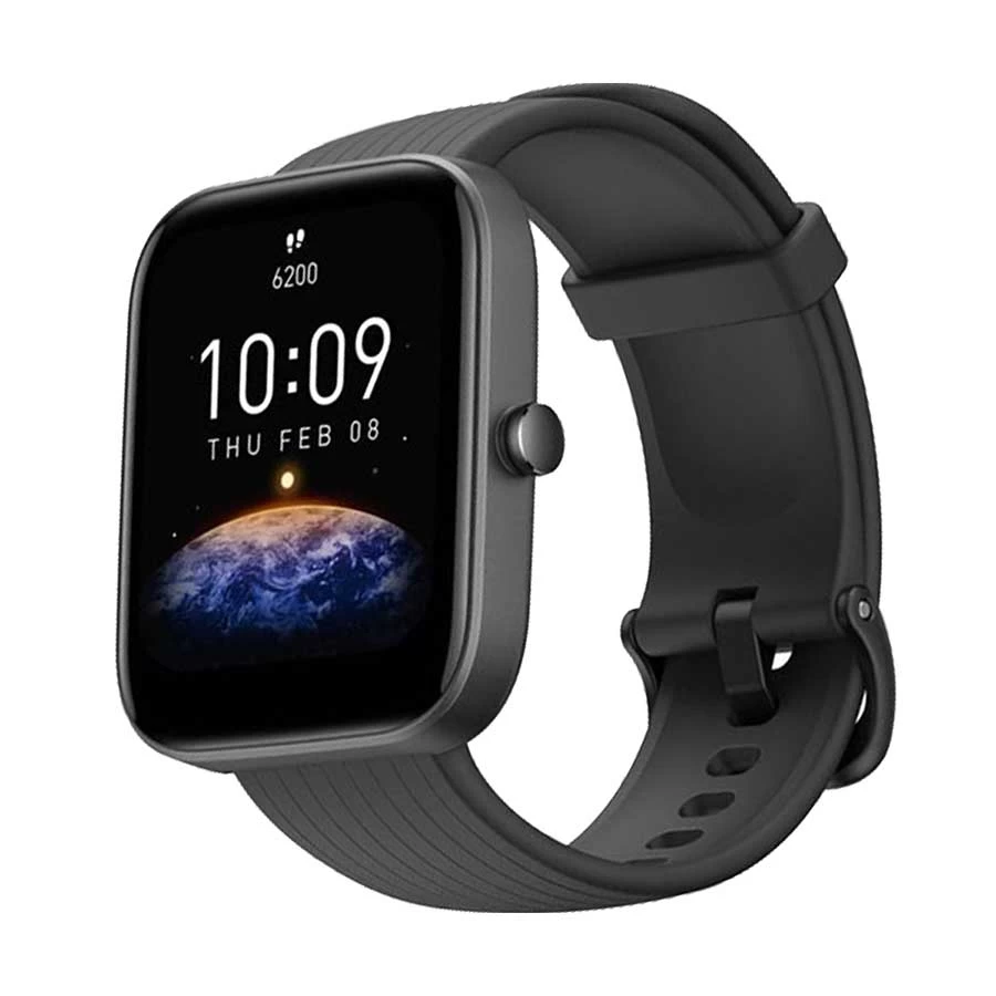 relógio smartwatch amazfit bip 3 pro cor rosa