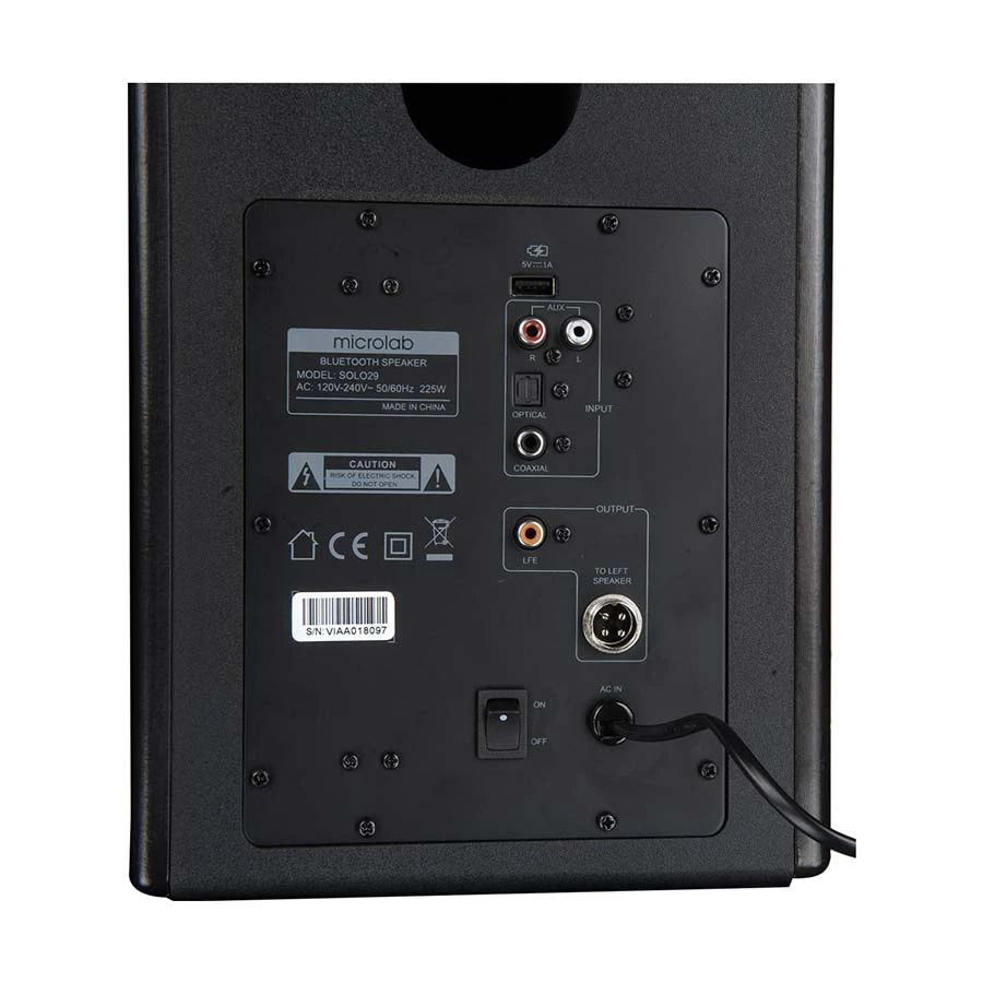Microlab SOLO 29 Speaker specifications