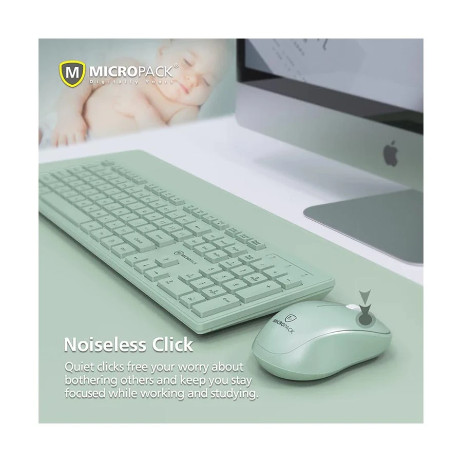Micropack KM-237W Keyboard and Mouse Combo Price in Bangladesh