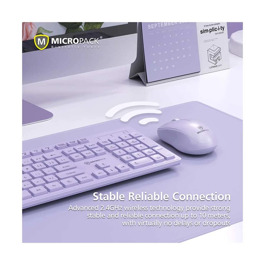 Micropack KM-237W Keyboard and Mouse Combo in BD